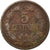 Coin, Venezuela, 5 Centimos, 1946, Philadelphia, VF(30-35), Copper-nickel