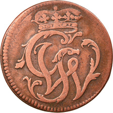 Monnaie, Etats allemands, WIED-RUNKEL, Johann Ludwig Adolph, 1/4 Stüber, 1758