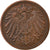 Coin, GERMANY - EMPIRE, Wilhelm II, Pfennig, 1900, Munich, EF(40-45), Copper