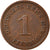 Moneda, ALEMANIA - IMPERIO, Wilhelm II, Pfennig, 1900, Munich, MBC, Cobre, KM:10