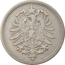 Coin, GERMANY - EMPIRE, Wilhelm I, 10 Pfennig, 1888, Berlin, EF(40-45)