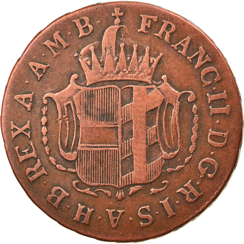 Moneda, Estados alemanes, FURTHER AUSTRIA, Franz II, Kreutzer, 1803, G, BC+