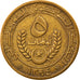 Moneda, Mauritania, 5 Ouguiya, 1974/AH1394, MBC, Aluminio - bronce, KM:3