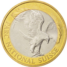 SWITZERLAND, 10 Francs, 2008, Bern, KM #126, AU(55-58), Bi-Metallic, 32.85,...