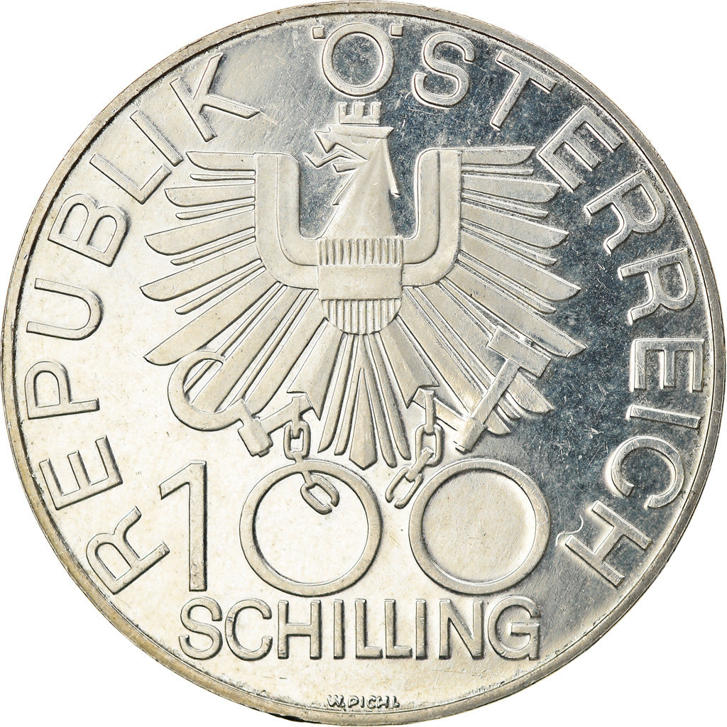 Moneta, Austria, 100 Schilling, 1979, Proof, SPL-, Argento, KM:2943