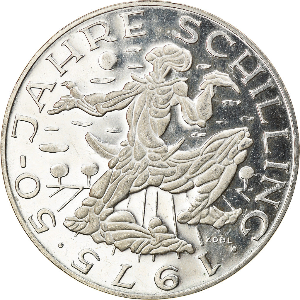 Coin, Austria, 100 Schilling, 1975, Proof, AU(55-58), Silver, KM:2925
