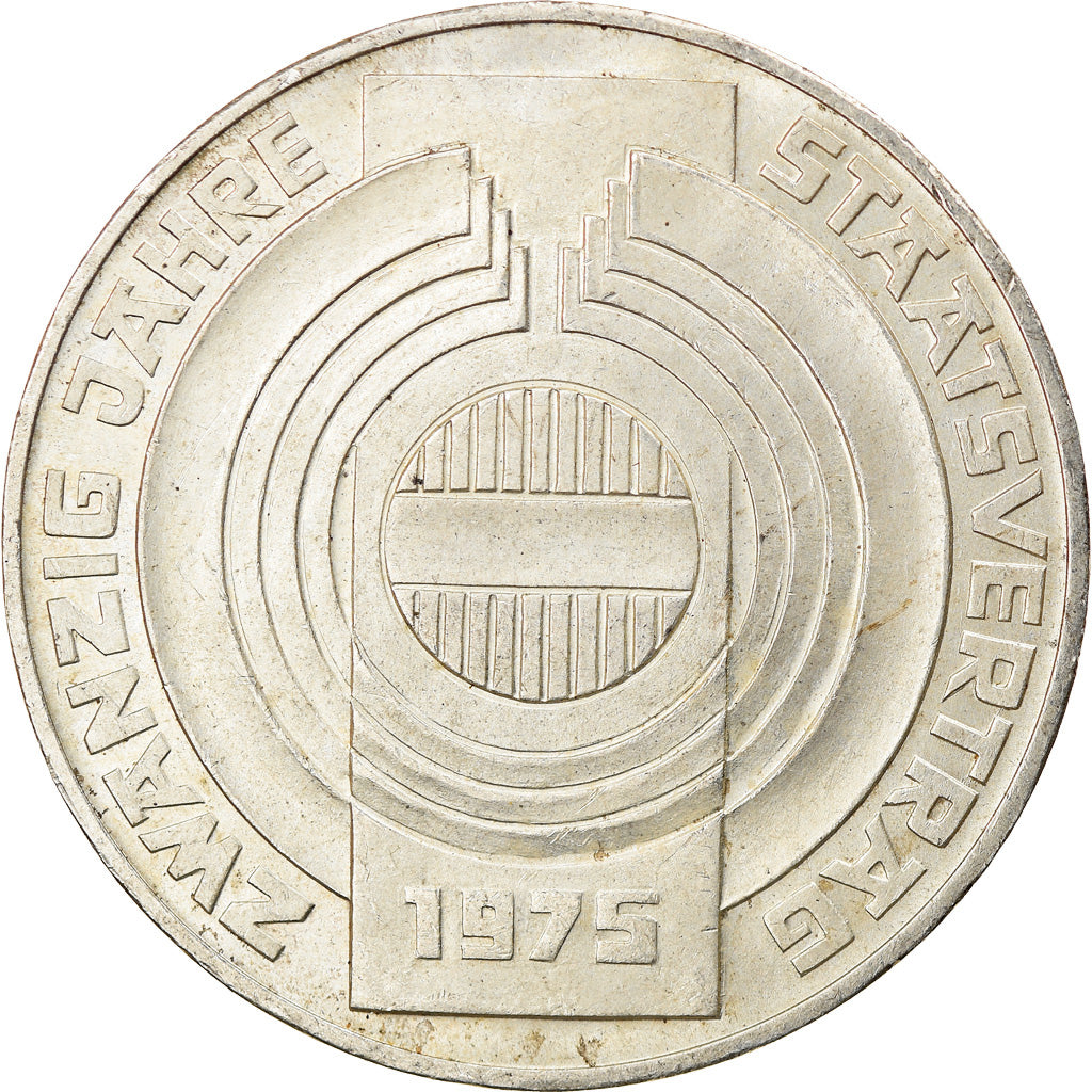 Moneta, Austria, Staatsvertrag, 100 Schilling, 1975, SPL-, Argento, KM:2924
