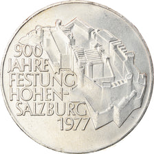 Moneta, Austria, Forteresse de Hohensalzburg, 100 Schilling, 1977, SPL, Argento