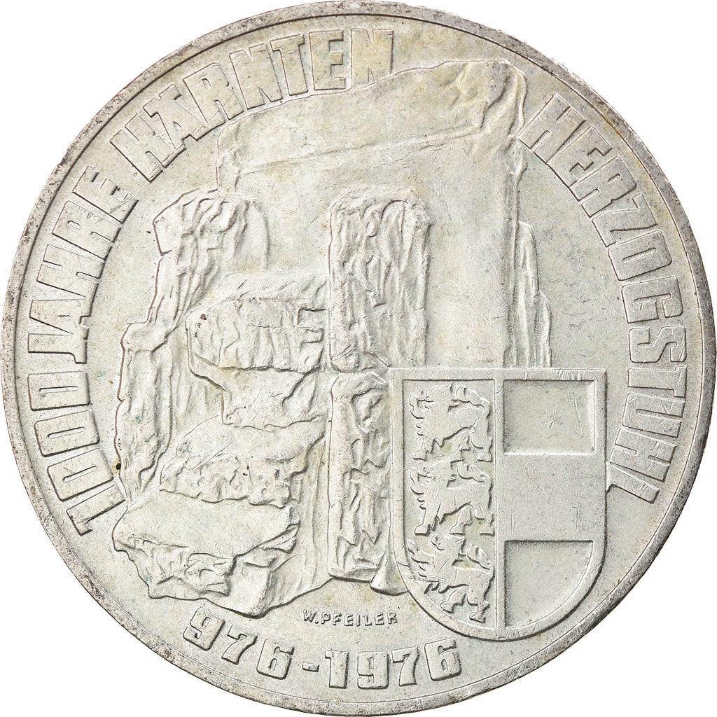 Coin, Austria, Kärnten, 100 Schilling, 1976, AU(55-58), Silver, KM:2931