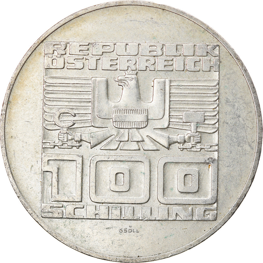 Coin, Austria, Kärnten, 100 Schilling, 1976, AU(55-58), Silver, KM:2931