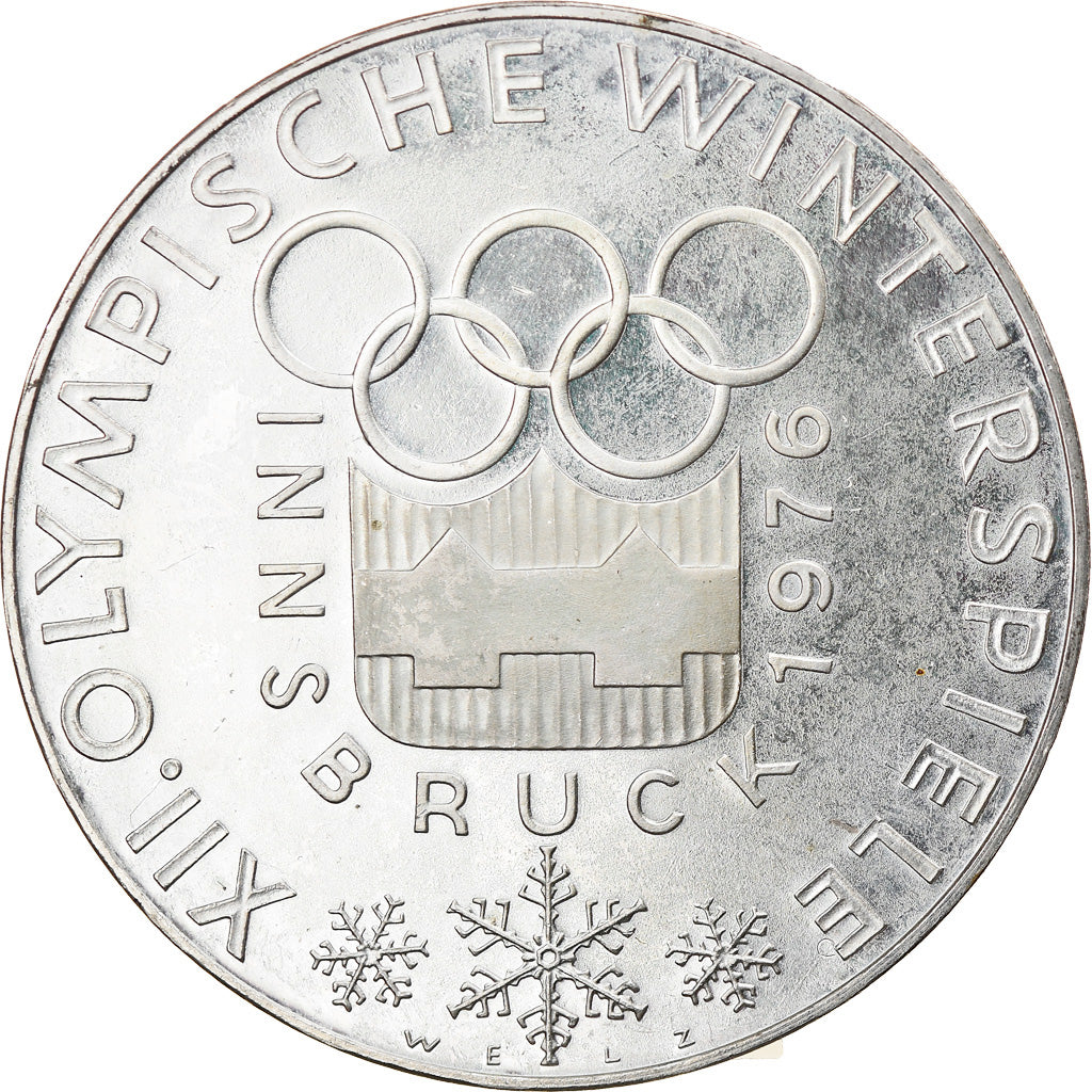 Moneta, Austria, 100 Schilling, 1976, Proof, AU(55-58), Srebro, KM:2926