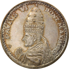 Vatican, Medal, Le Pape Paul VI, VF(30-35), Copper Plated Silver