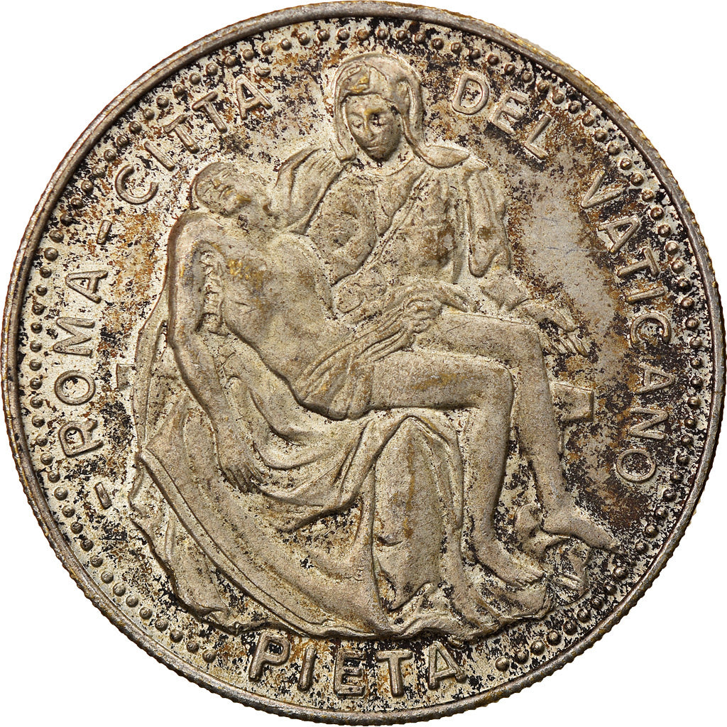 Vatican, Medal, Le Pape Paul VI, VF(30-35), Copper Plated Silver