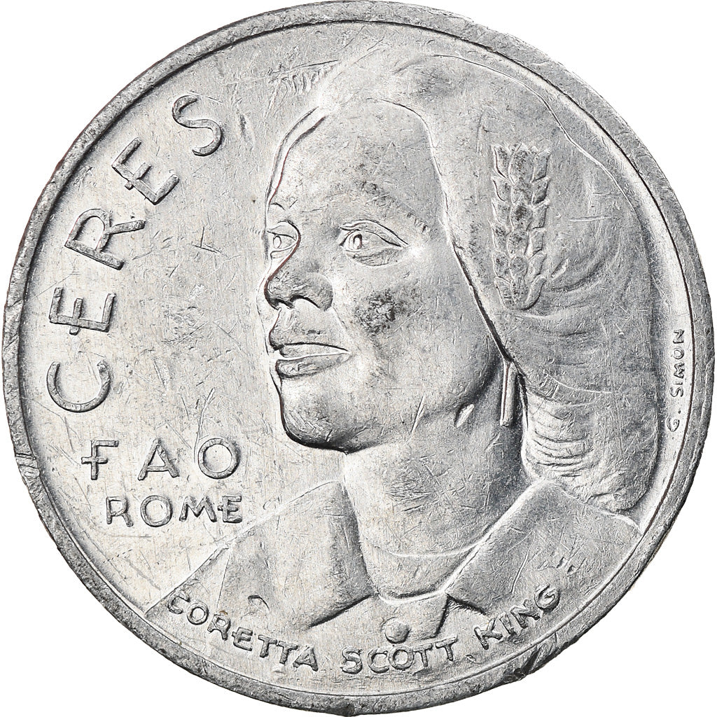 Italia, Token, Ceres FAO Rome, BB, Alluminio