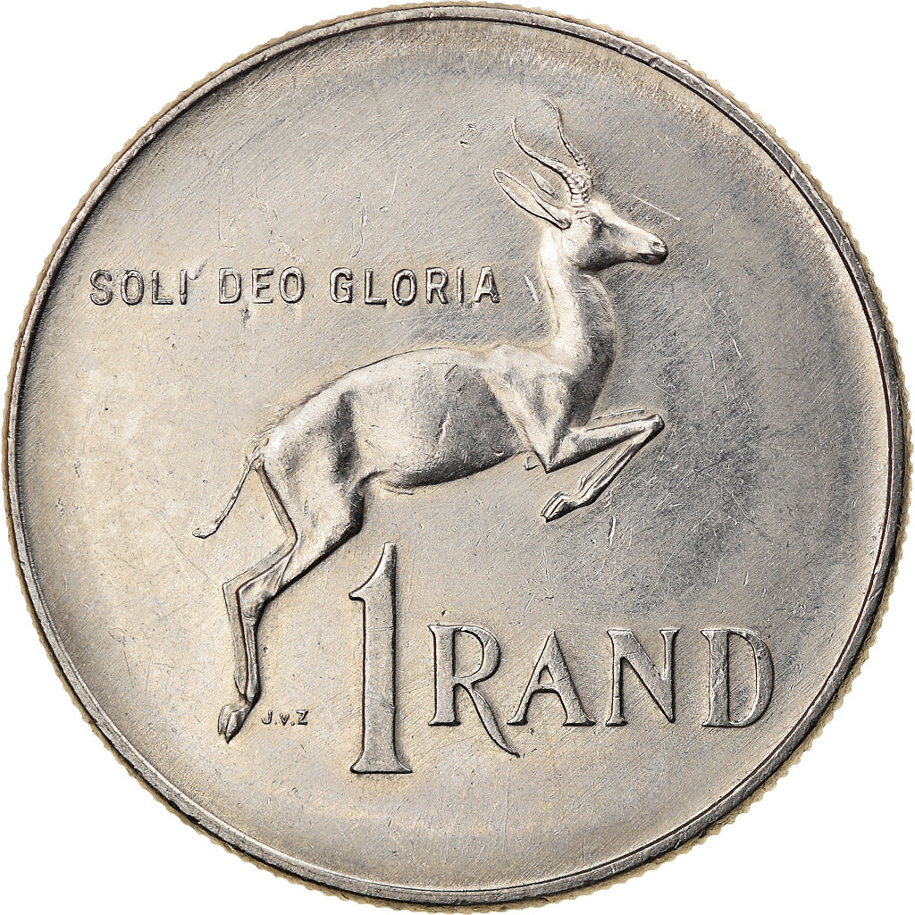 Moneta, Sudafrica, Rand, 1977, SPL-, Nichel, KM:88a