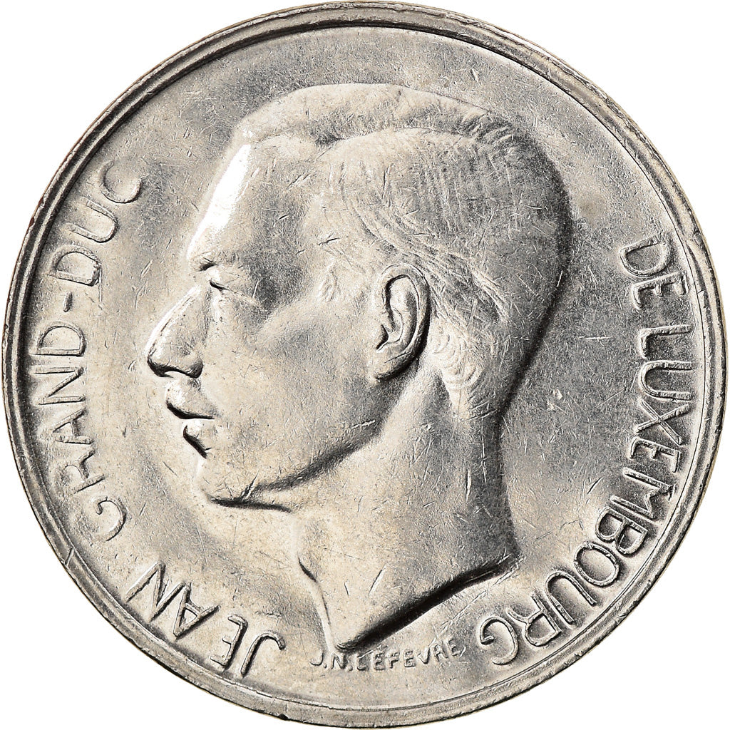 Coin, Luxembourg, Jean, 10 Francs, 1979, AU(55-58), Nickel, KM:57