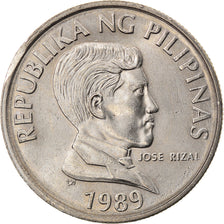 Moneta, Filippine, Piso, 1989, SPL, Rame-nichel, KM:243.3