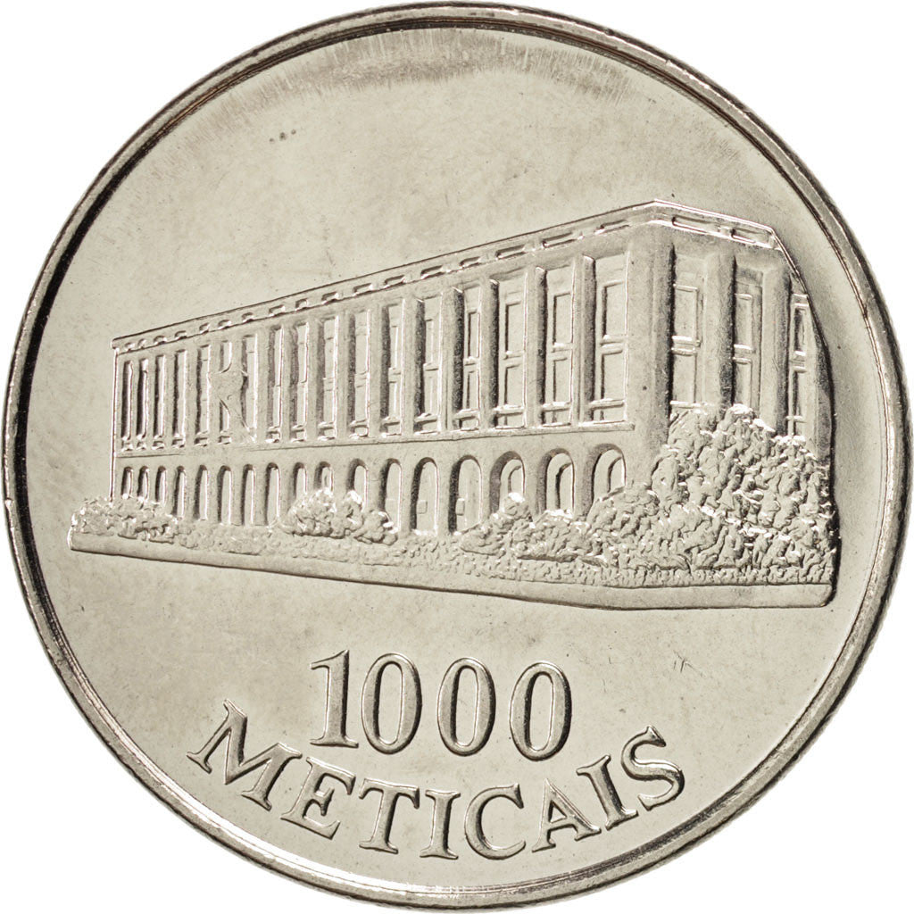 MOZAMBIQUE, 1000 Meticais, 1994, Royal Mint, KM #122, MS(63), Nickel Clad...