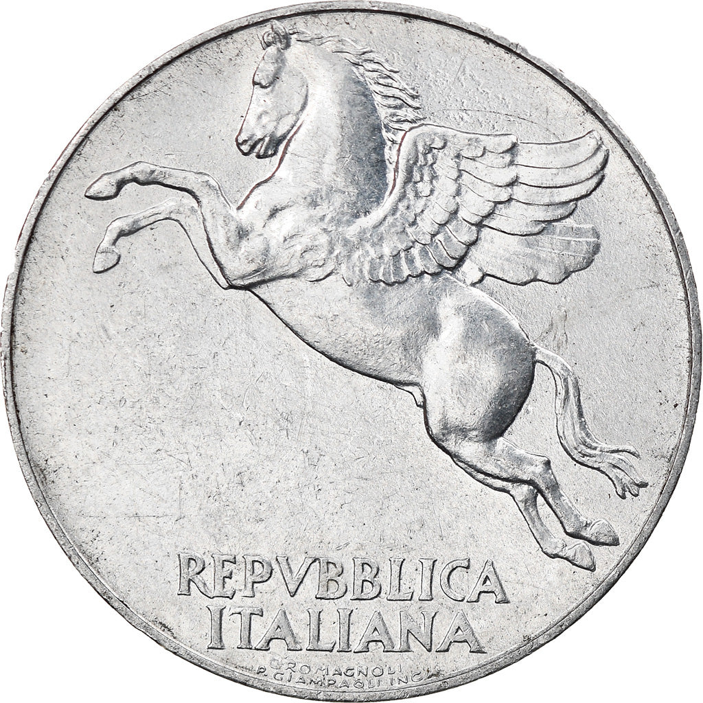Moneta, Italia, 10 Lire, 1950, Rome, SPL-, Alluminio, KM:90