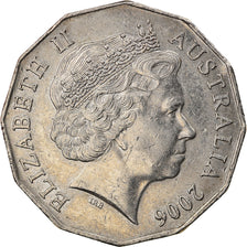 Coin, Australia, Elizabeth II, 50 Cents, 2006, EF(40-45), Copper-nickel, KM:404