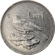 Coin, Malta, Lira, 1991, British Royal Mint, EF(40-45), Nickel, KM:99