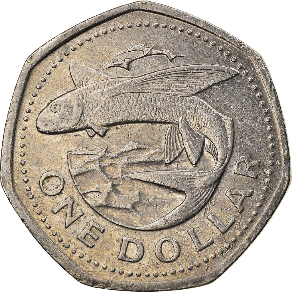 Coin, Barbados, Dollar, 1998, Franklin Mint, EF(40-45), Copper-nickel, KM:14.2