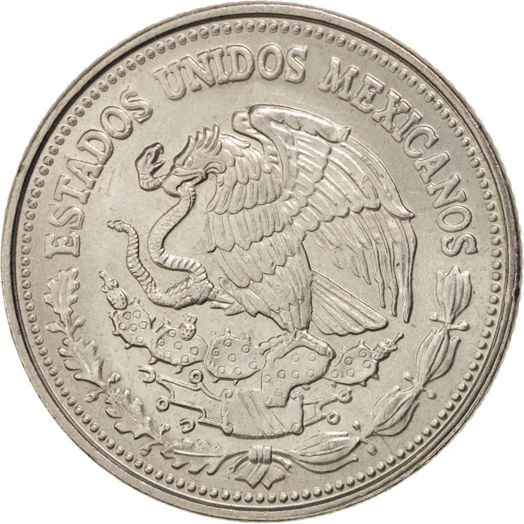 Coin, Mexico, 500 Pesos, 1987, MS(60-62), Copper-nickel, KM:529