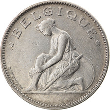 Coin, Belgium, Franc, 1922, AU(55-58), Nickel, KM:89
