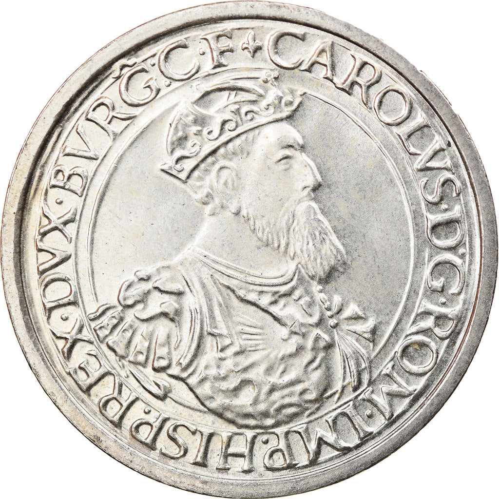 Coin, Belgium, 5 Ecu, 1987, AU(55-58), Silver, KM:166