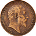 Moneda, Gran Bretaña, Edward VII, 1/2 Penny, 1908, BC+, Bronce, KM:793.2