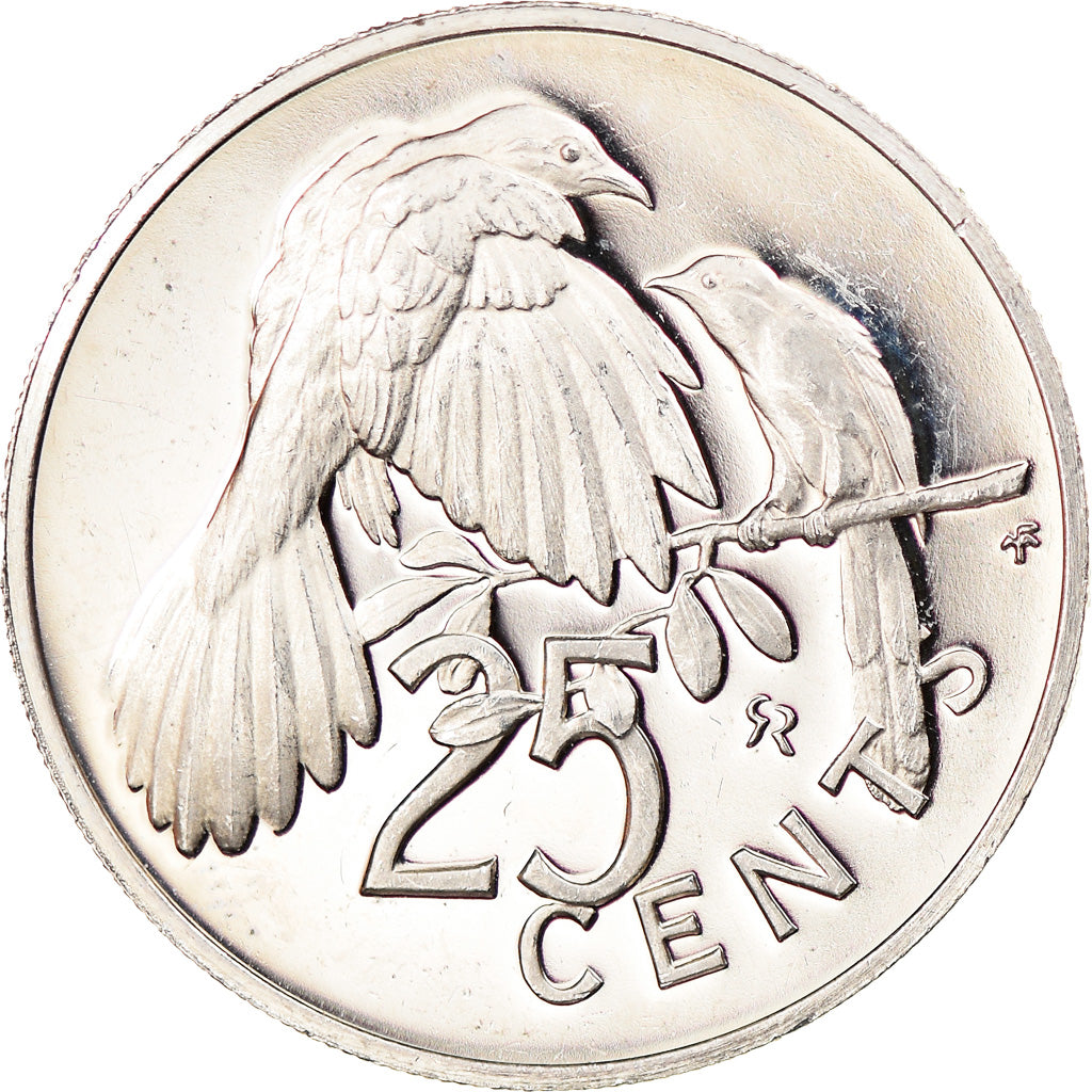 Coin, BRITISH VIRGIN ISLANDS, Elizabeth II, 25 Cents, 1973, Franklin Mint