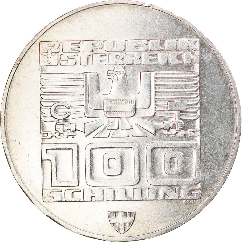 Monnaie, Autriche, 100 Schilling, 1976, Vienna, SUP, Argent, KM:2927