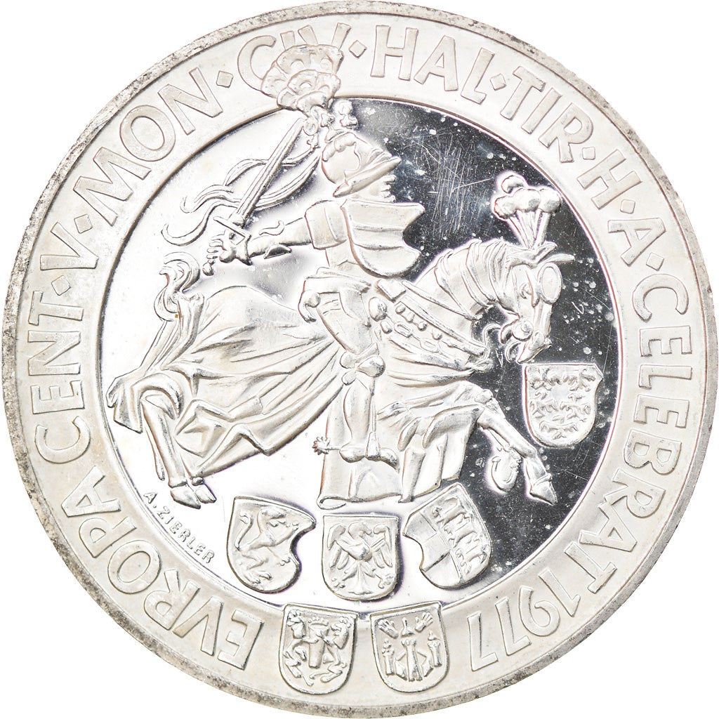 Münze, Österreich, Münzstätte, 100 Schilling, 1977, Proof, VZ, Silber