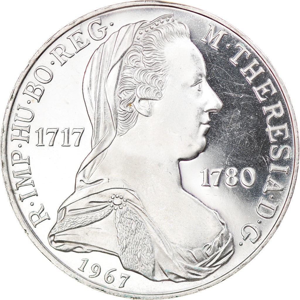 Münze, Österreich, Marie Thérèse, 25 Schilling, 1967, Proof, VZ+, Silber