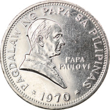 Coin, Philippines, Piso, 1970, AU(55-58), Nickel, KM:202