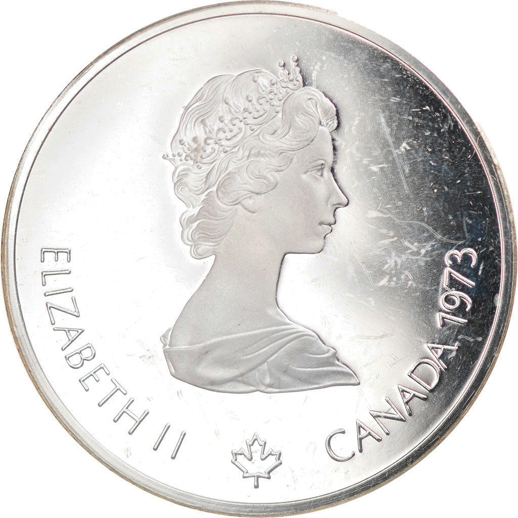 Moneta, Canada, Elizabeth II, 10 Dollars, 1973, Royal Canadian Mint, Ottawa