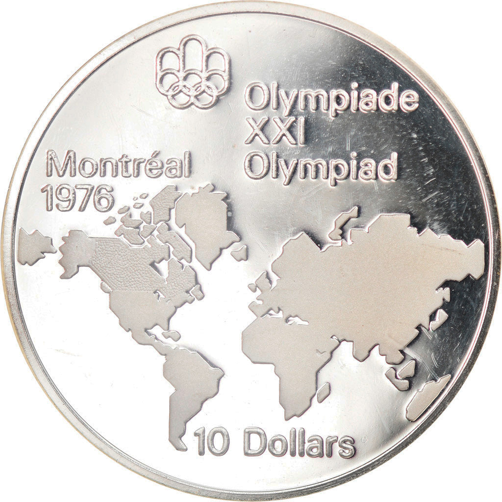 Moneta, Canada, Elizabeth II, 10 Dollars, 1973, Royal Canadian Mint, Ottawa
