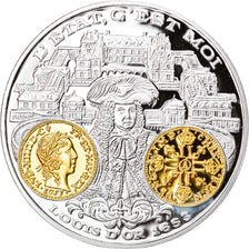France, Medal, 2000 Ans d'Histoire Monétaire, Louis d'Or, History, MS(65-70)