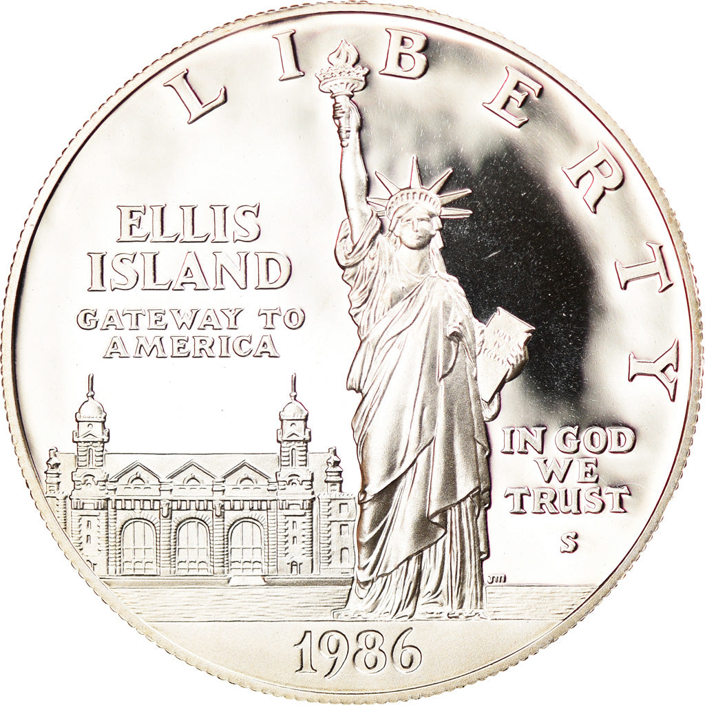 Coin, United States, Dollar, 1986, U.S. Mint, San Francisco, Proof, MS(65-70)