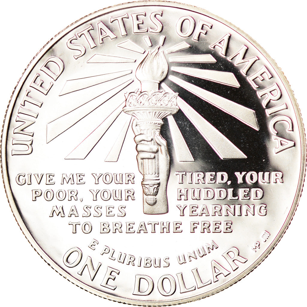 Coin, United States, Dollar, 1986, U.S. Mint, San Francisco, Proof, MS(65-70)