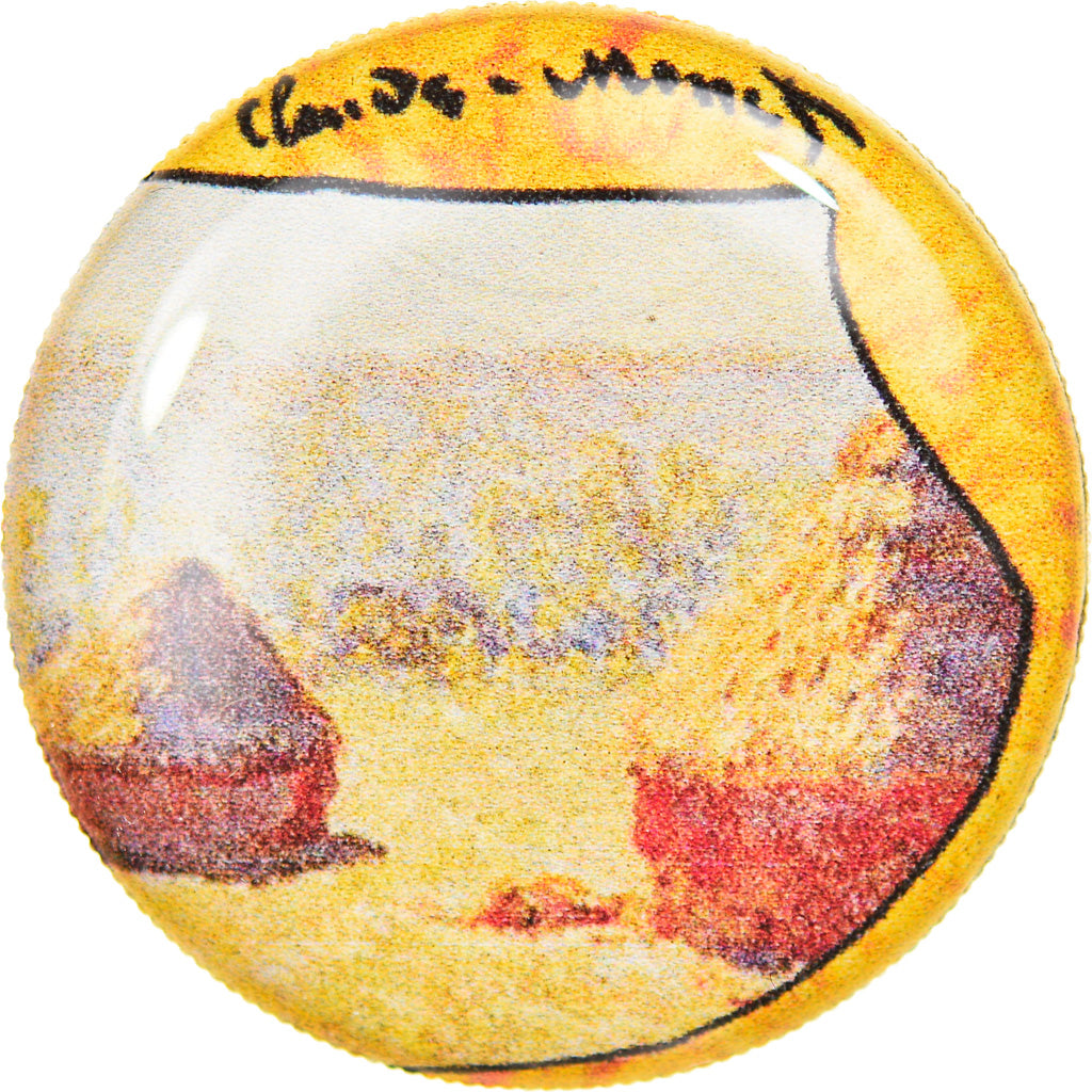 France, Jeton, Claude Monet - Meules de foin, Arts & Culture, FDC