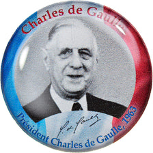 France, Token, Charles de Gaulle -  1963, Arts & Culture, MS(65-70)