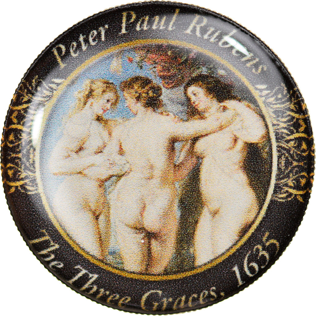 France, Jeton, Pierre Paul Rubens - Les trois Grâces, Arts & Culture, FDC