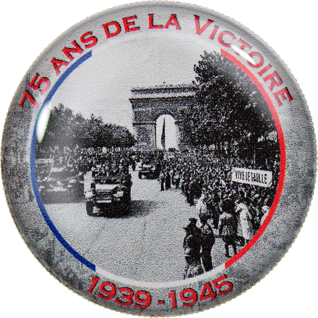 Francia, Token, 75 ans de la Victoire - Arc de Triomphe, Arts & Culture, FDC