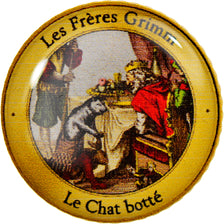 Germania, Token, Les frères Grimm - Le chat botté, Arts & Culture, FDC, N.C.