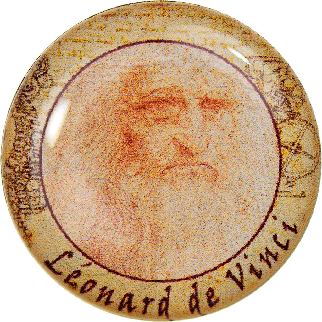 Italia, Token, Léonard de Vinci - portrait, Arts & Culture, FDC, N.C.