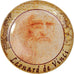 Italia, Token, Léonard de Vinci - portrait, Arts & Culture, FDC, N.C.