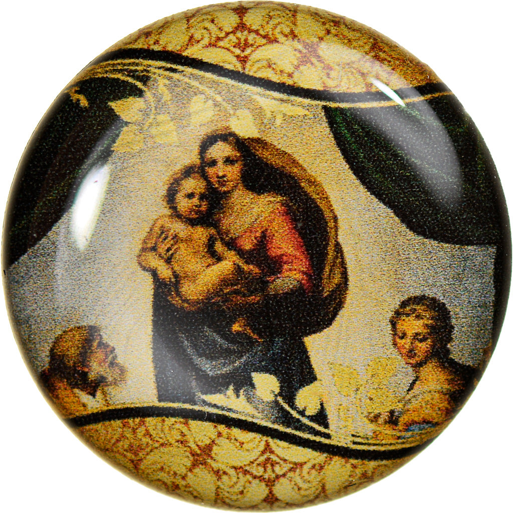 Italie, Jeton, Renaissance - La Madone Sixtine, Arts & Culture, FDC