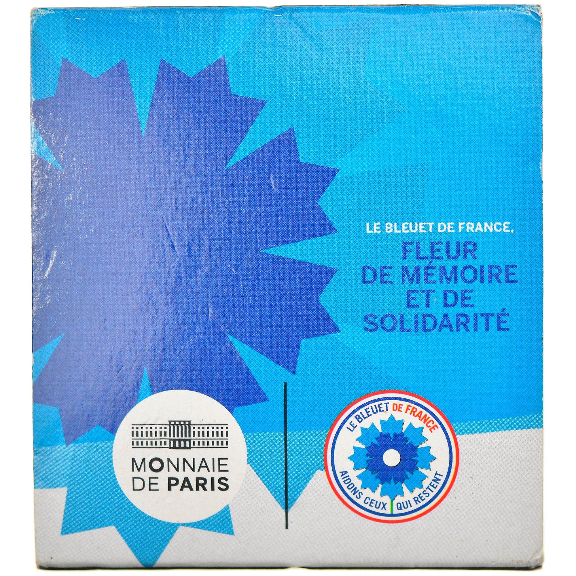 France, 2 Euro, Le Bleuet de France, 2018, Paris, BE, MS(65-70), Bi-Metallic
