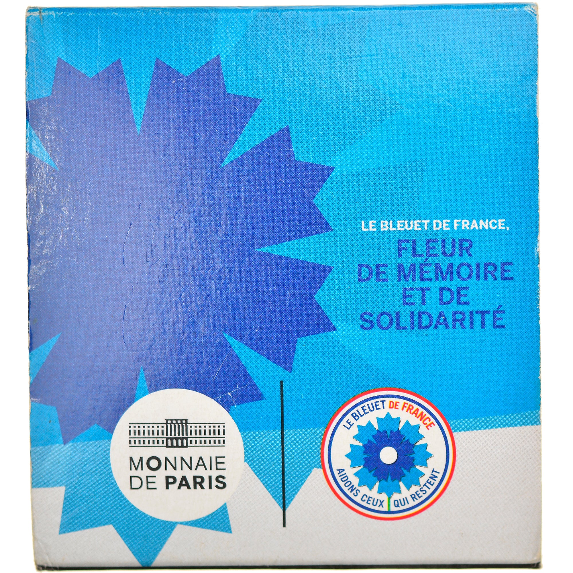 Frankrijk, 2 Euro, Le Bleuet de France, 2018, Paris, BE, FDC, Bi-Metallic